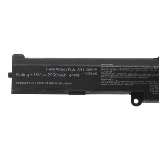 A41-X550E Replacement Battery for Asus VivoBook X751MD-TY020H R752MD-TY069H