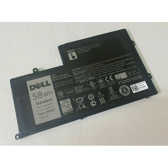 Dell 0PD19 TRHFF Inspiron 14 5447 15 5547 43Wh Battery Dell 0PD19 TRHFF Inspiron 14 5447 15 5547 43Wh Battery