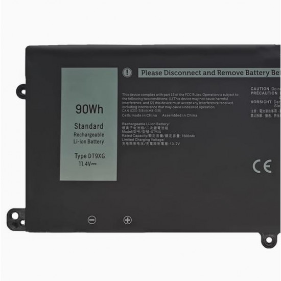 DT9XG NZ Battery for Dell Alienware Area 51m R1 2 ALWA51M P38E 90Wh DT9XG NZ Battery for Dell Alienware Area 51m R1 2 ALWA51M P38E 90Wh