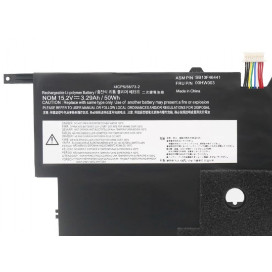 Lenovo 00HW002 00HW003 45N1700 45N1701 45N1702 45N1703 Battery