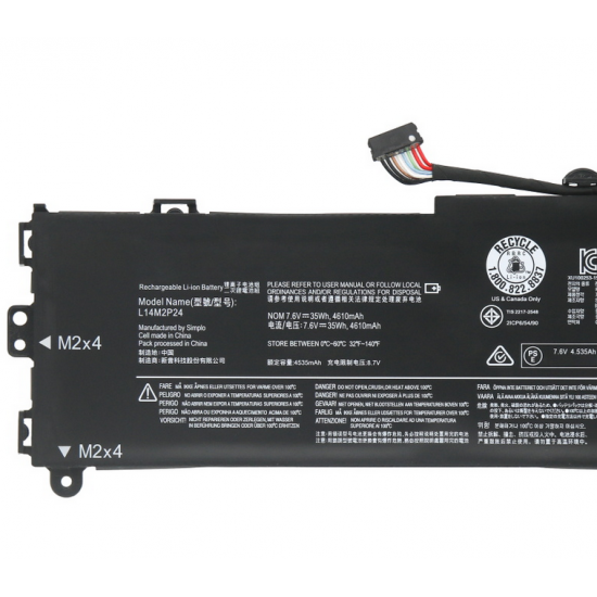 Lenovo L14L2P22 L14M2P24 L14S2P22 5B10K10222 Battery